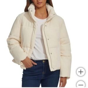 Levi's Ladies' Corded Puffer Jacket nwt